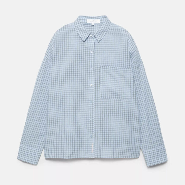 Check shirt with pocket