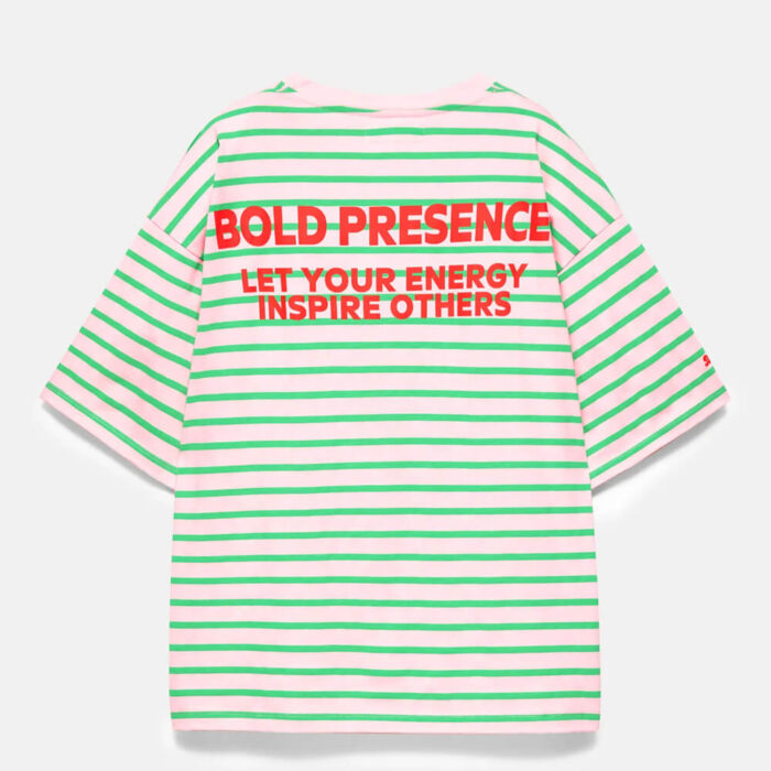 Striped short sleeve T-shirt